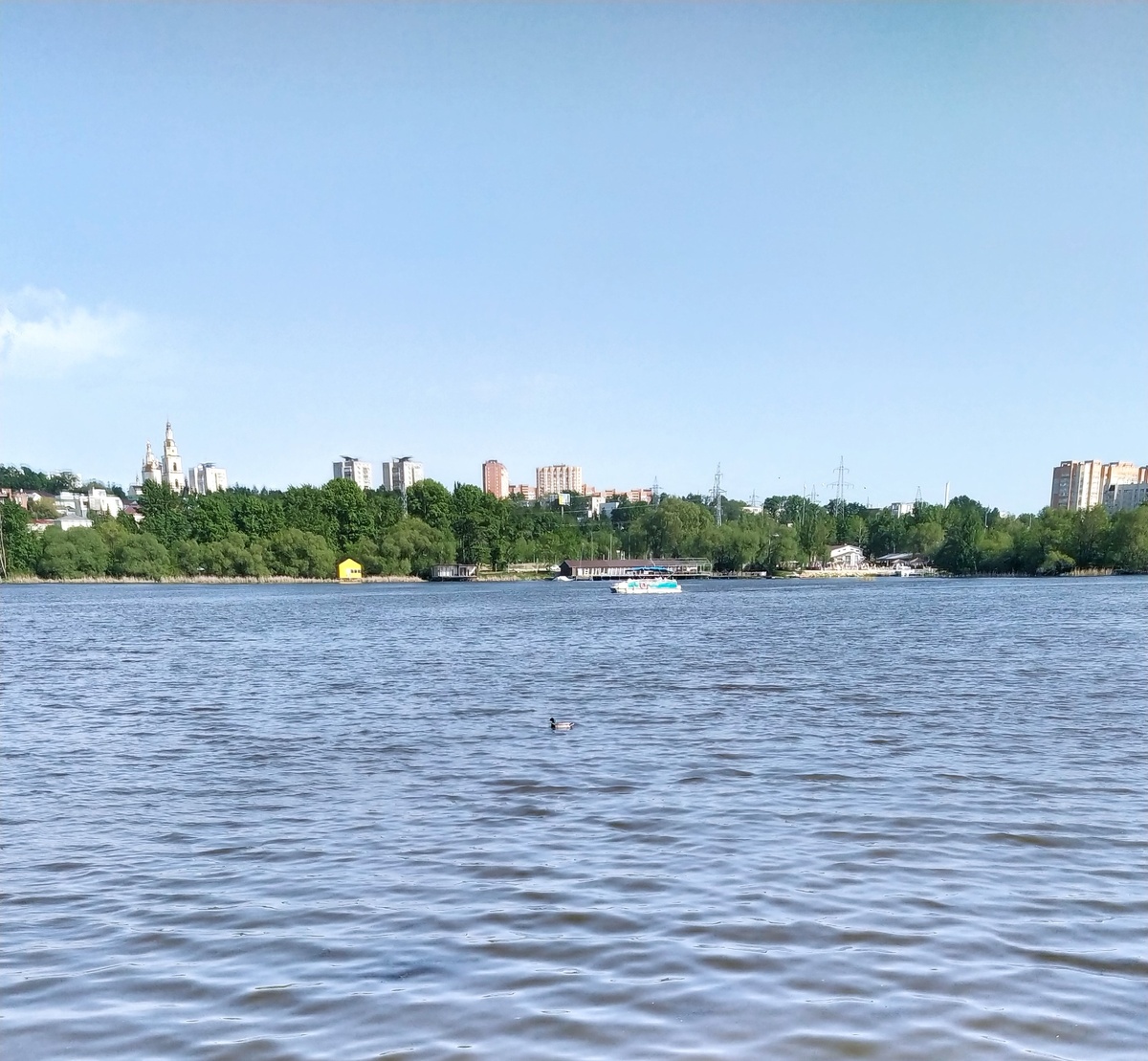 Река Свияга, район города - ЖК "Аквамарин", 16.05.2026 г.