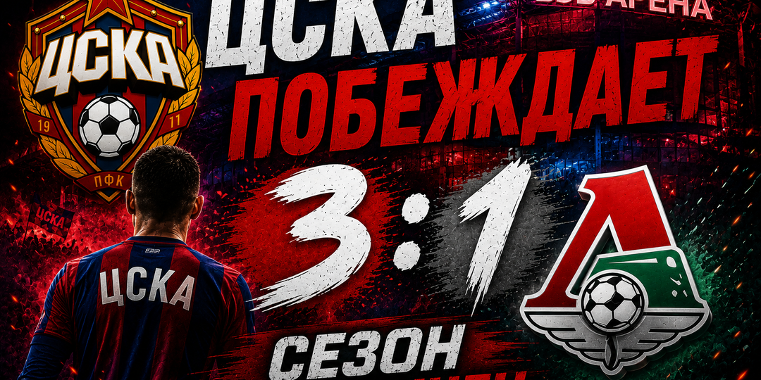 ЦСКА побеждает «Локо» в последнем матче сезона. Круг в огне!