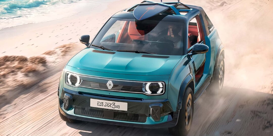 Renault 4 JP4x4 Concept — самый безумный электромобиль Renault за последние годы 😂🏖️⚡