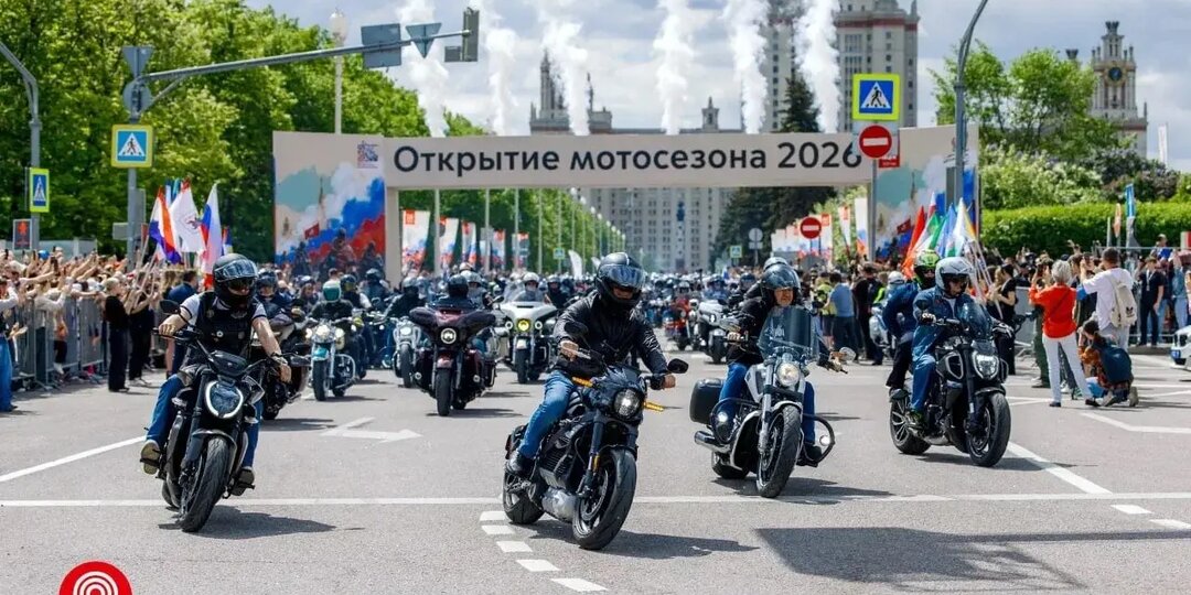 Мотоциклетный рев над Москвой: Открытие сезона с рекордным размахом