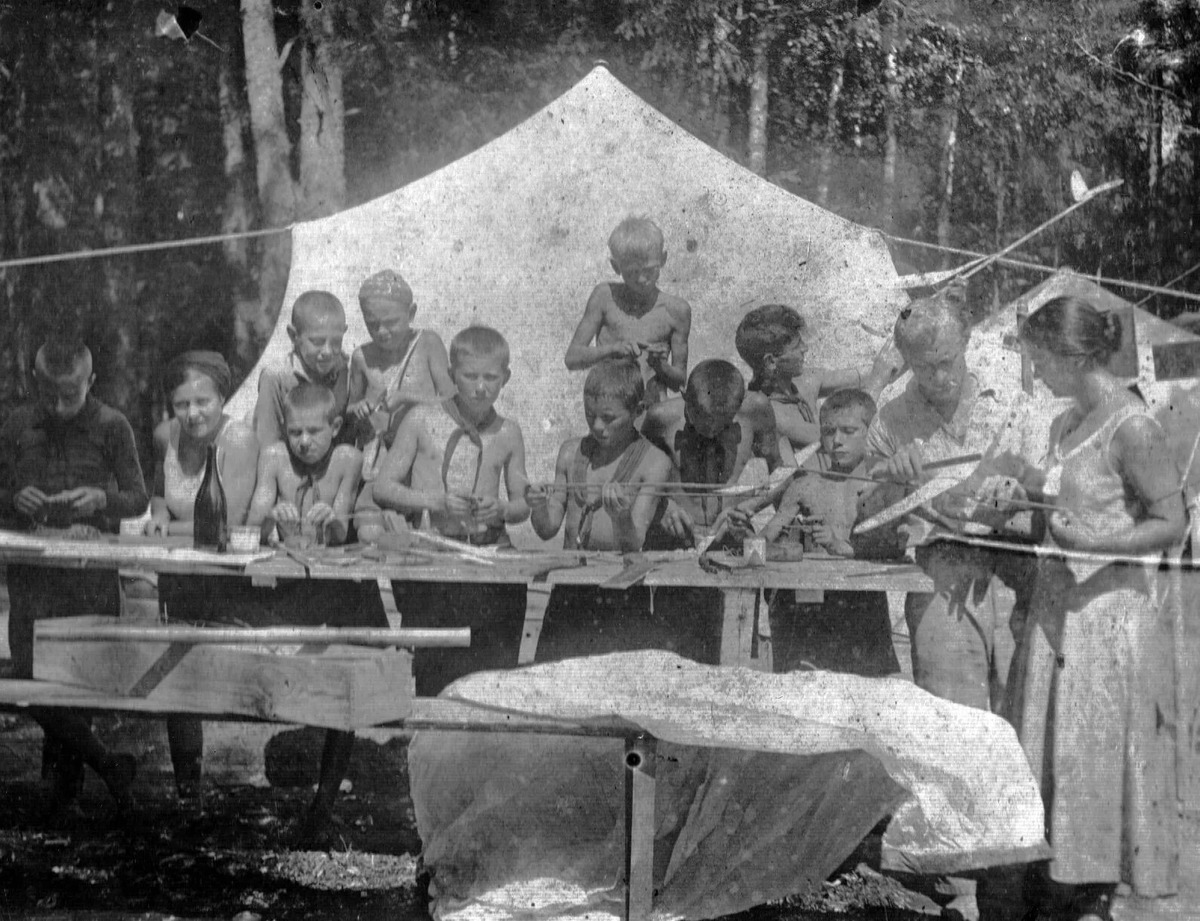 Пионерские лагеря в 1930-е
