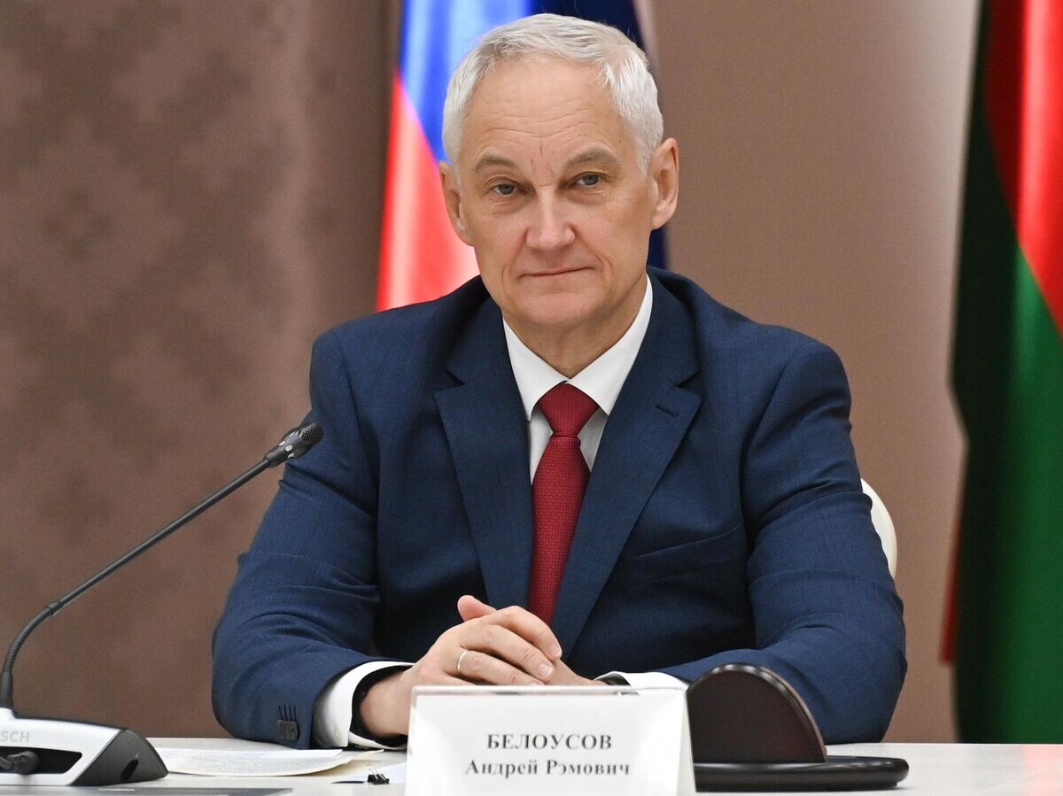    Министр обороны РФ Андрей Белоусов во время работы совместной коллегии министерств обороны Белоруссии и РФ в Минске | © РИА Новости / Виктор Толочко