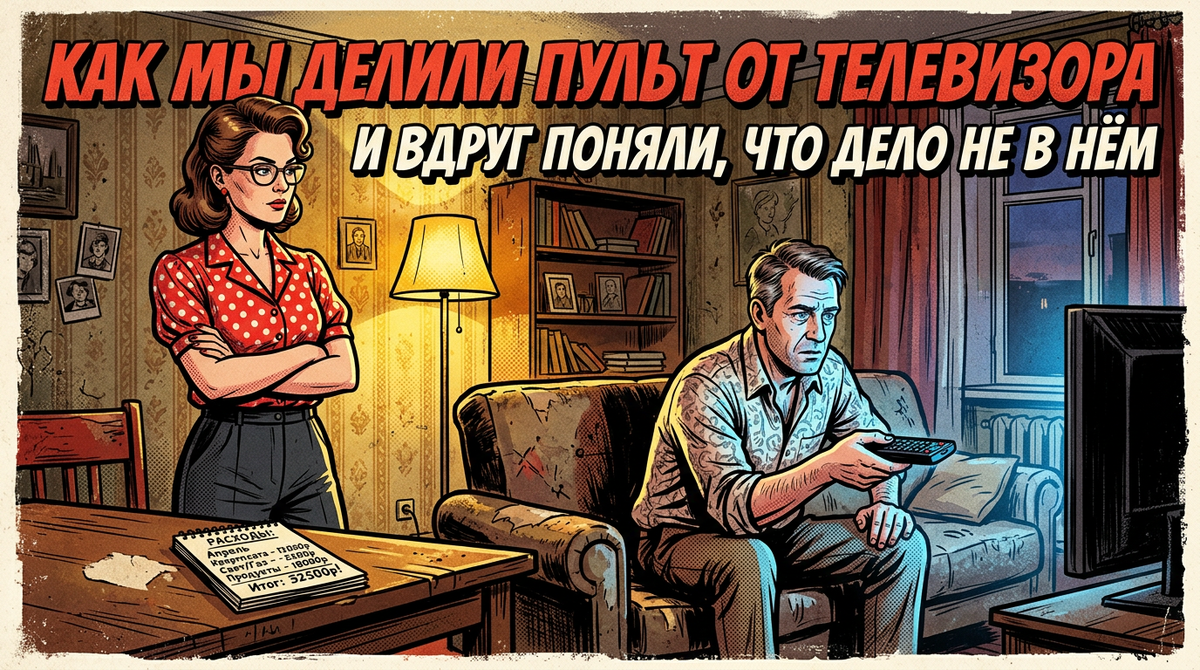 Как мы делили пульт от телевизора