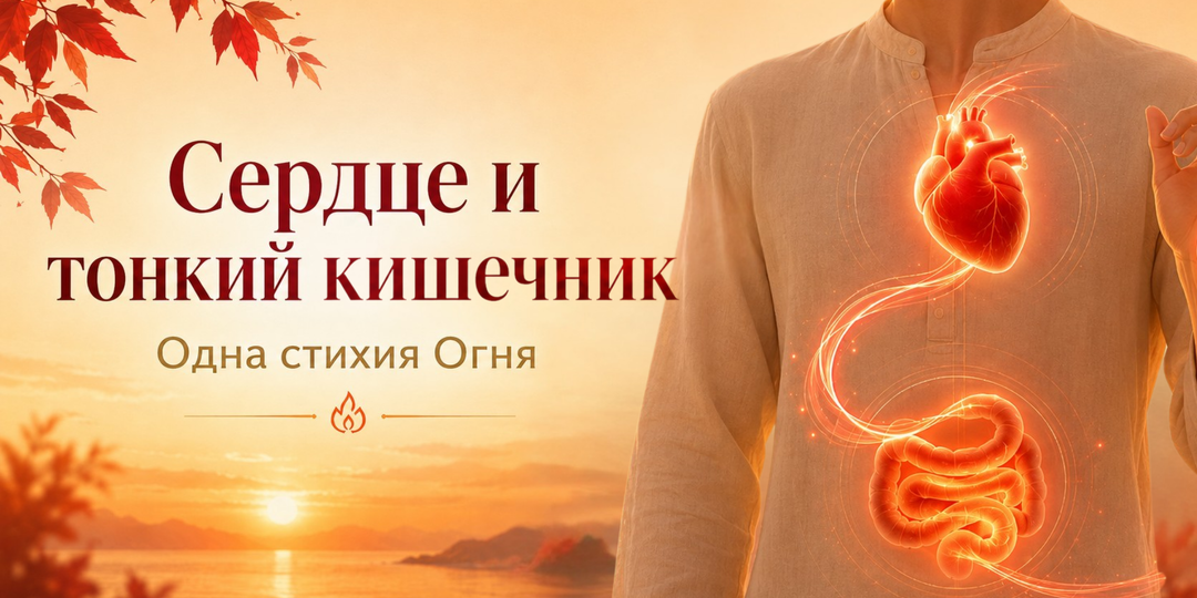 Сердце и тонкий кишечник: что объединяет эти органы по китайской медицине