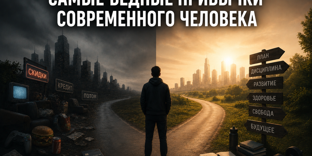Самые бедные привычки современного человека