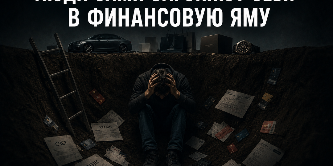 Люди сами загоняют себя в финансовую яму
