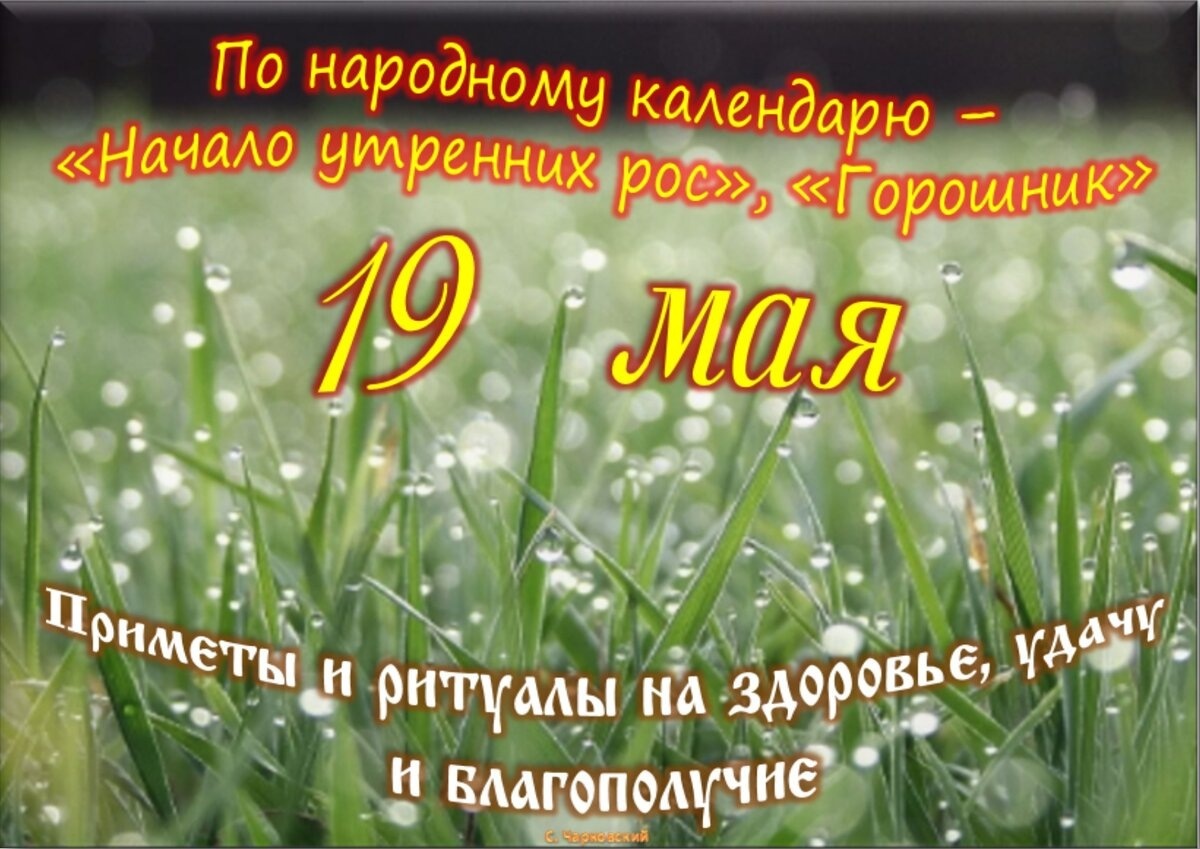 Встречаем новый день