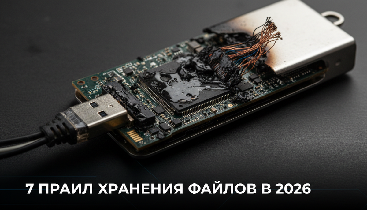 Так выглядит цифровая катастрофа. Чтобы этого не случилось — читайте дальше
