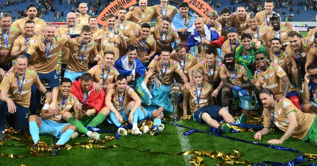 Зенит обошёл Спартак по количеству побед в Чемпионате России