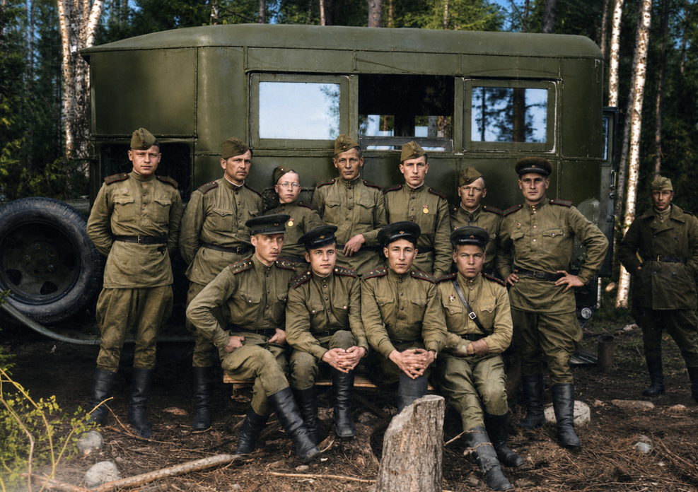 ГАЗ-05-193 (1936) штабной автобус с высокой крышей