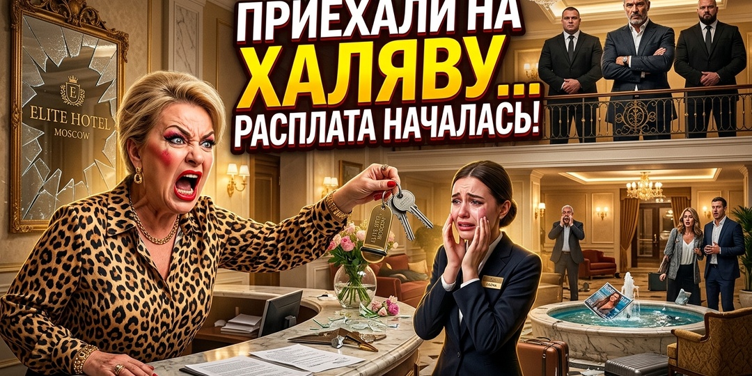 — Ты обязана селить нас бесплатно, мы же семья! — орала мать, швыряя ключи в администратора.