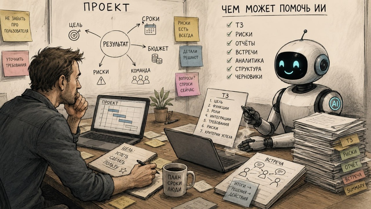 ИИ не заменил менеджеров. Он вскрыл хаос в головах
