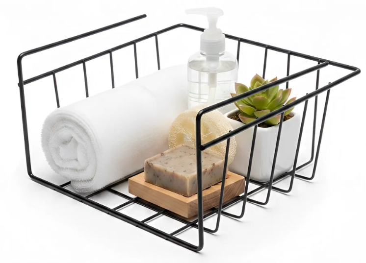 Органайзер для хранения EASY-SYSTEM, корзина подвесная на полку, 26×26×15 см