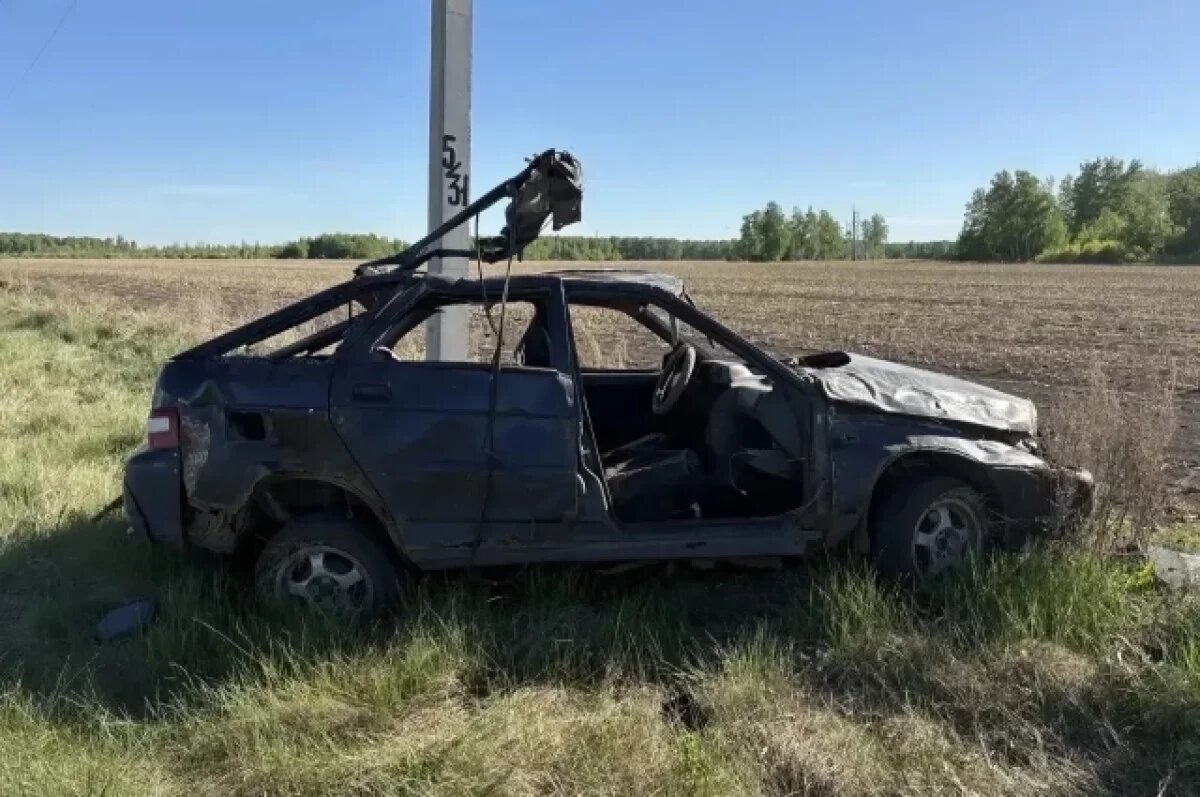    Четверо подростков за рулём пострадали в ДТП под Исилькулем