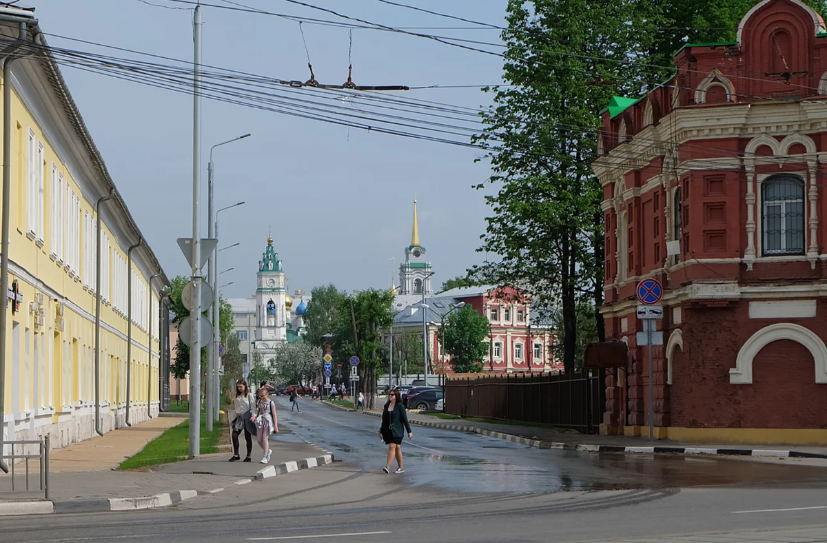 Родная Тула из которой мы переехали за город