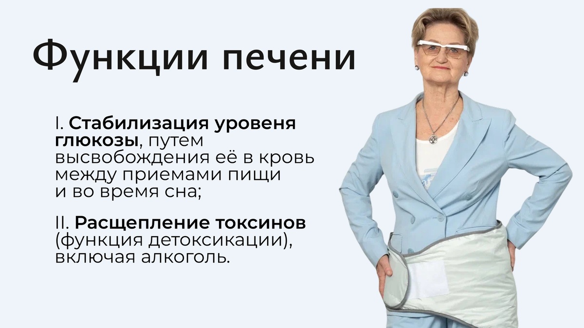 Рисунок 2: Функции печени