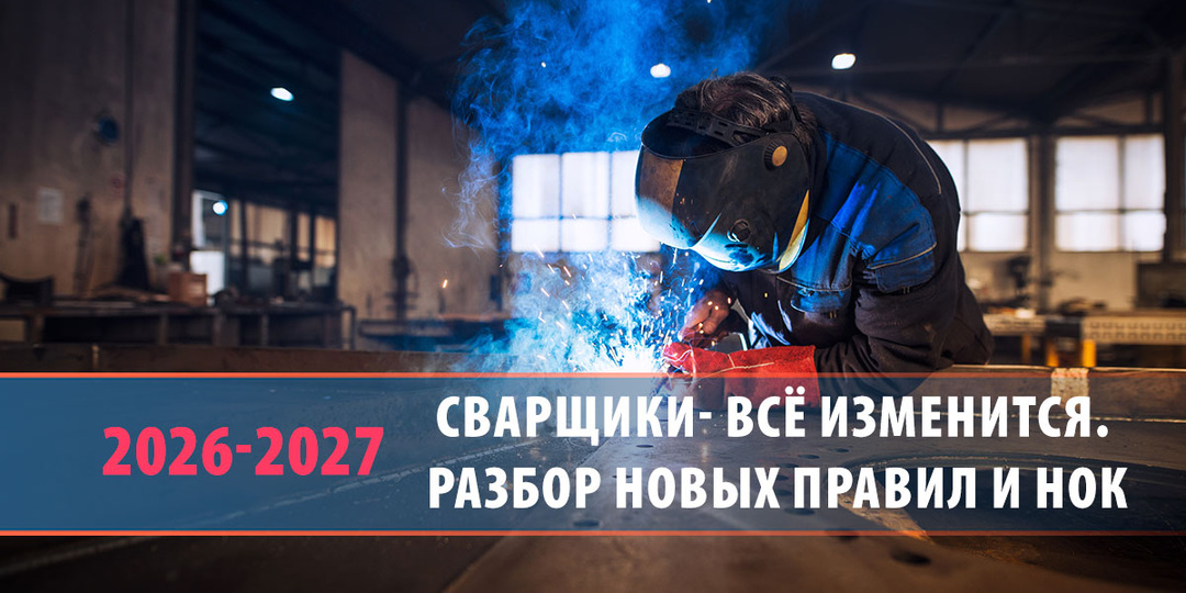 Сварщики, готовьтесь: с 2027 года всё изменится. Разбор новых правил и НОК