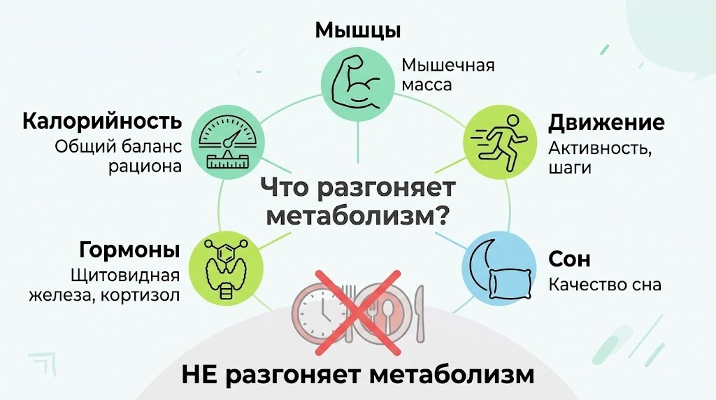 Главное, чтобы между приёмами пищи было ощущение нормального голода, а не постоянной мысли о еде