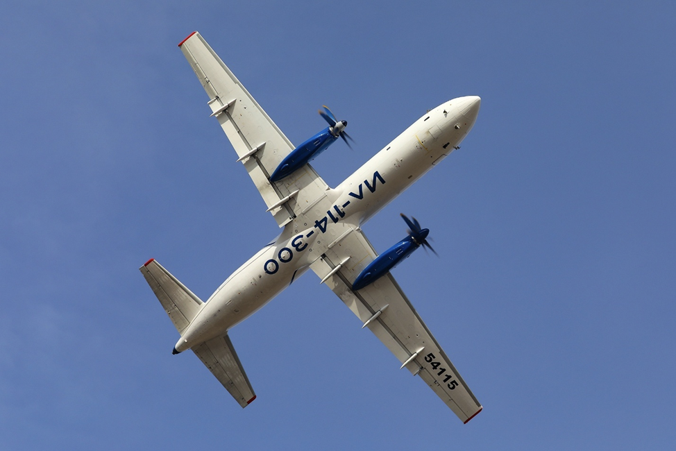 Ил-114-300 в полете. Источник: rg.ru