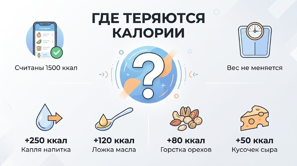 ошибка прячется не в гормонах, а в самом подсчёте. И эта ошибка одна и та же у большинства людей.