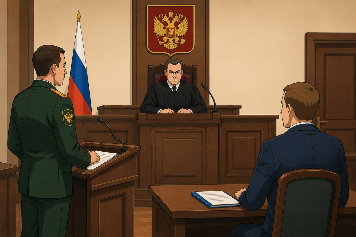 Заседание в гарнизонном военном суде