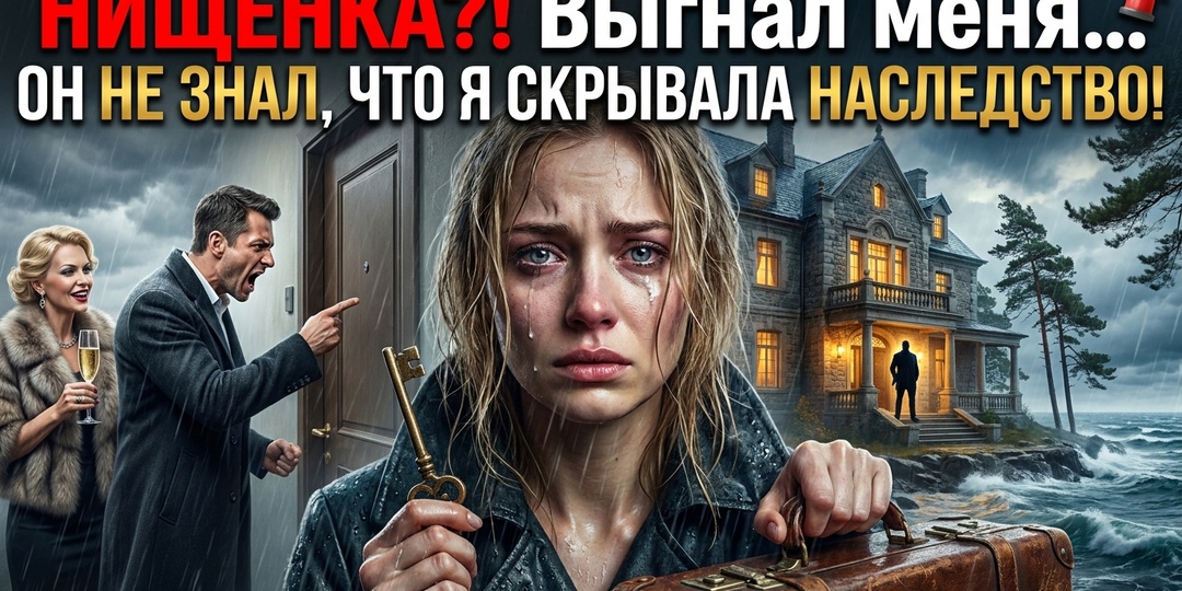 «— Забирай свои вещи и проваливай, кому нужна нищебродка! — бросил жених. Он не знал, какое наследство я скрывала