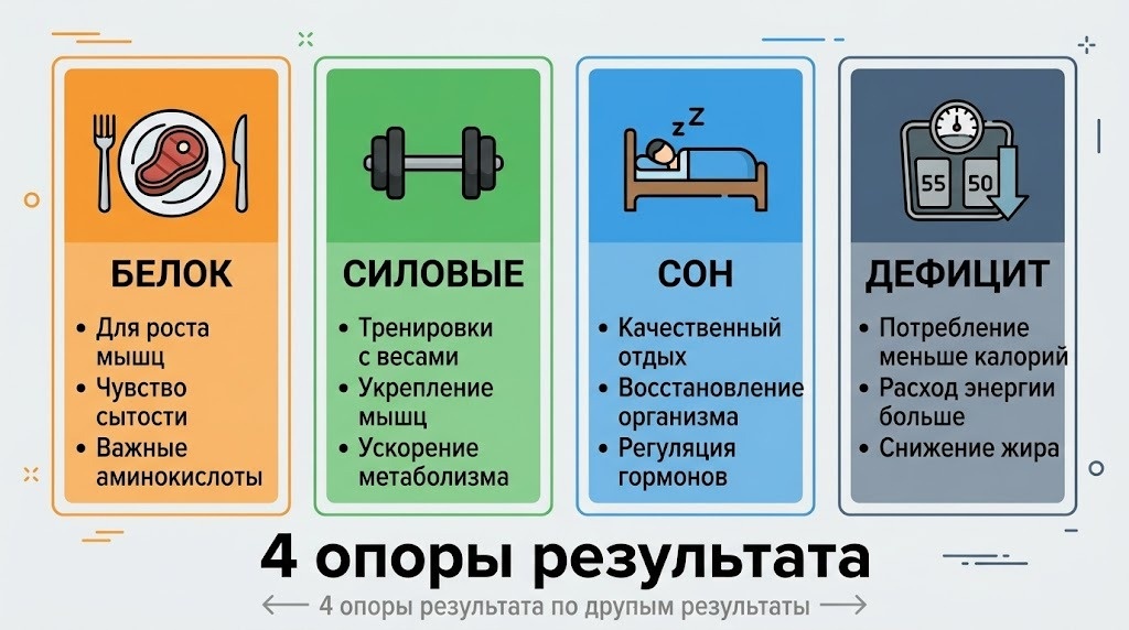 Хронический недосып после 50 бьёт по гормональной регуляции аппетита, увеличивает тягу к сладкому и затрудняет восстановление после нагрузок.