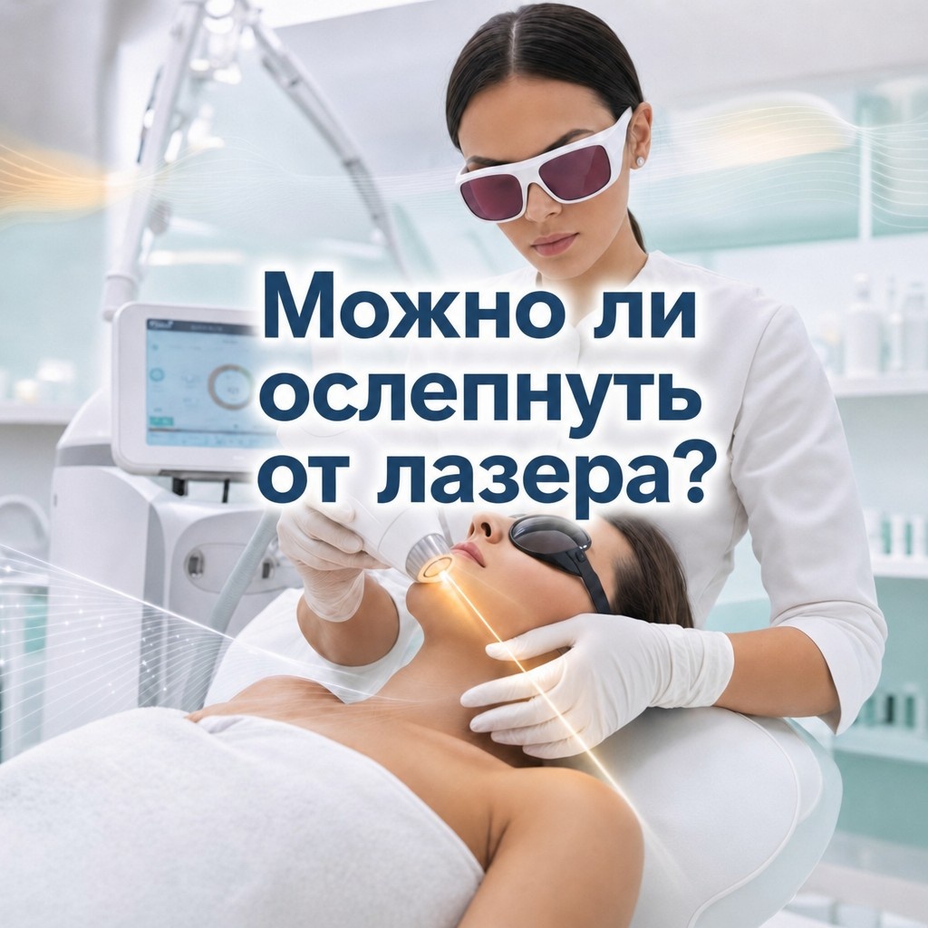 Можно ли ослепнуть при лазерной эпиляции?