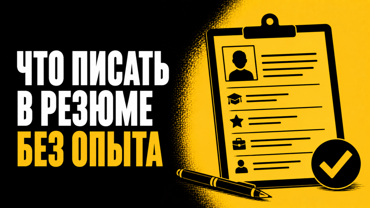 Что писать в резюме без опыта?
