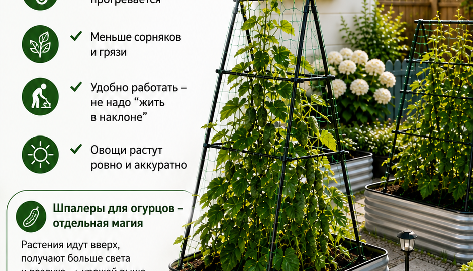 Высокие грядки - что это такое и зачем нужны