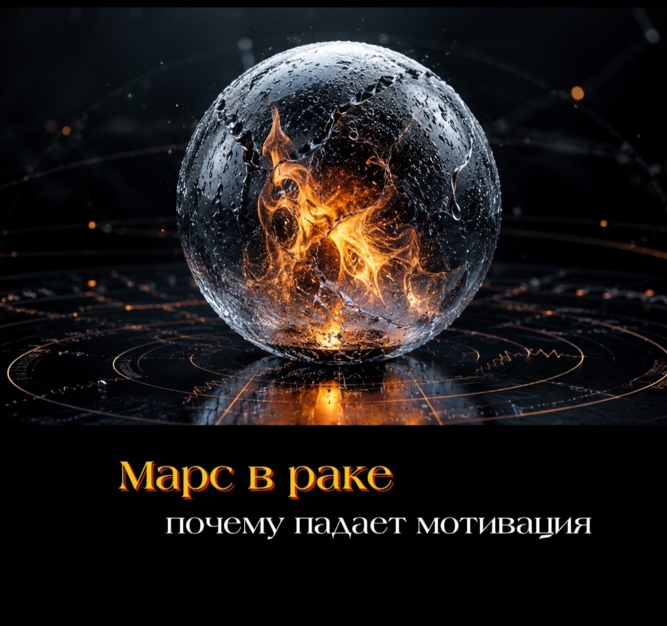 Марс в раке, почему падает мотивация в период марса в раке или при натальном положении марса в раке