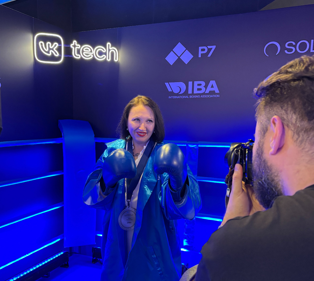 Фото: Елена Пономарева. Шоу VK Tech – Ночь чемпионов.