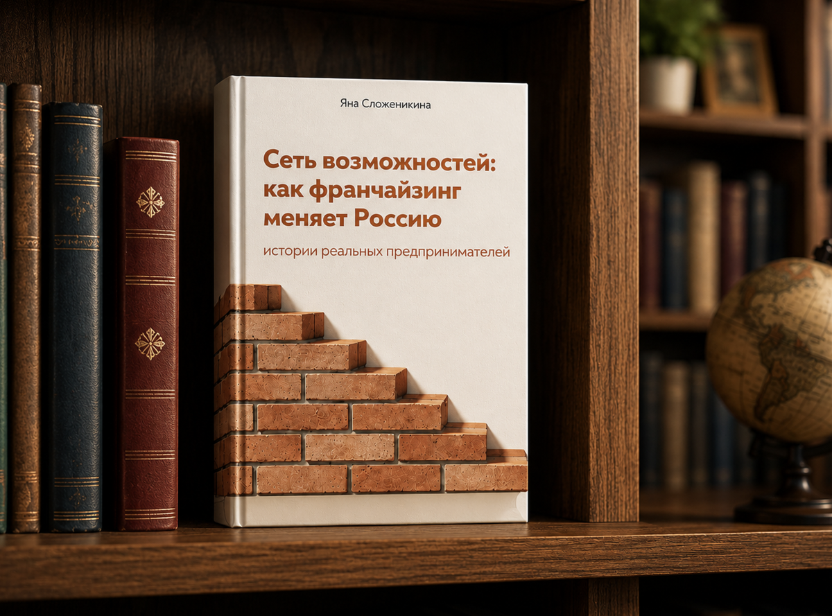 Так будет выглядеть новая книга о франчайзинге