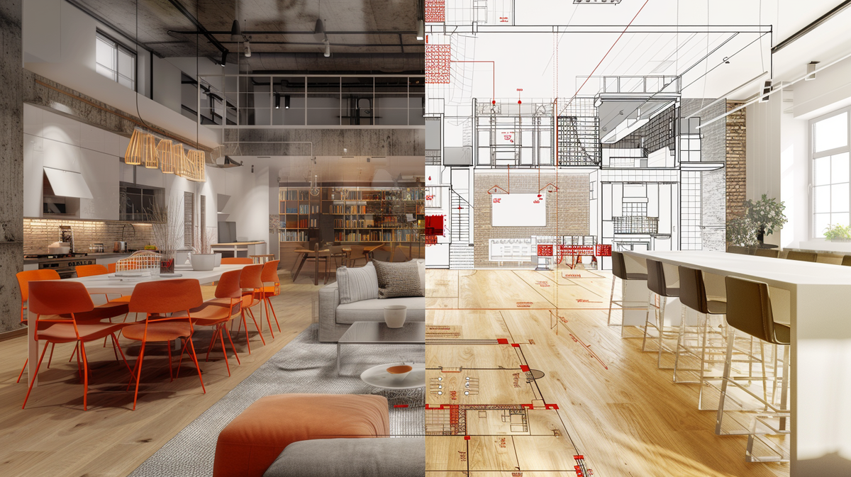 разработка дизайн проекта интерьера