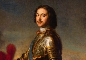 Петр I (Портрет кисти Жана-Марка Натье, 1717, Эрмитаж, Санкт-Петербург)