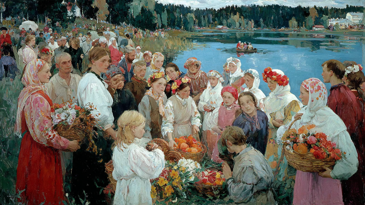Обрядовое омовение на Спас: очищение водой и благословение первых плодов