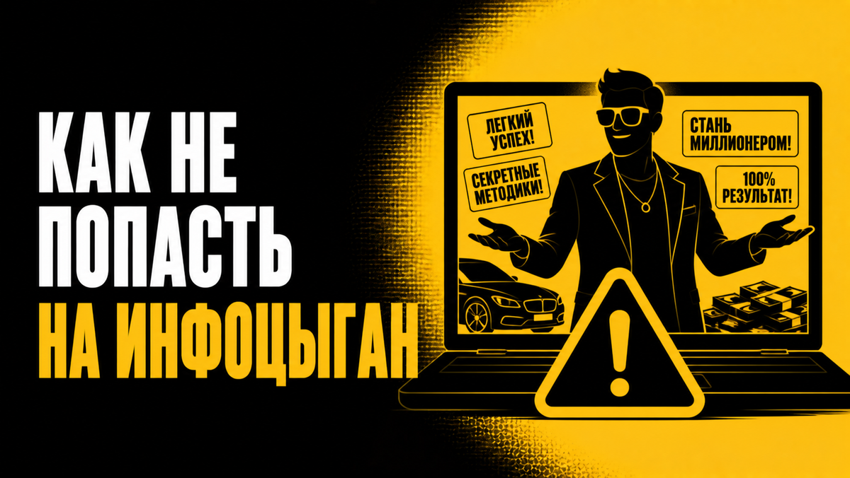 Как не попасть на инфоцыган?