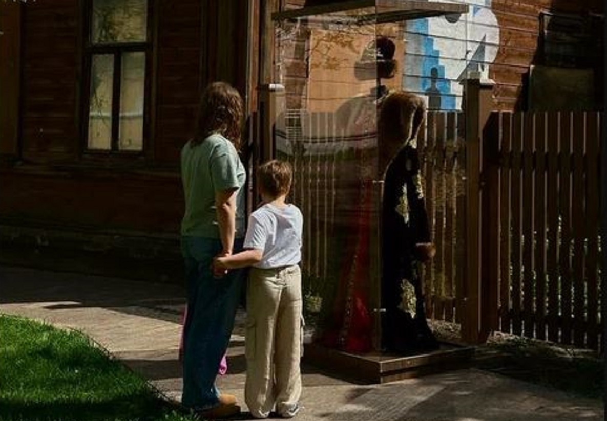    Необычный экспонат разместили в «Заповедных кварталах»