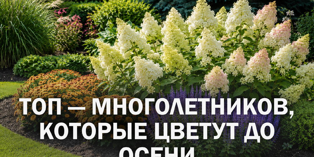 Многолетники с длительным цветением: 9 саженцев, которые держат декоративность до осени