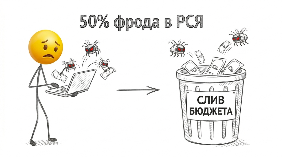 Как определить ботов в Яндекс Директ и как работает скликивание рекламы в b2b-нишах с высоким чеком. Анализ теневого трафика и фрода в контекстной рекламе.