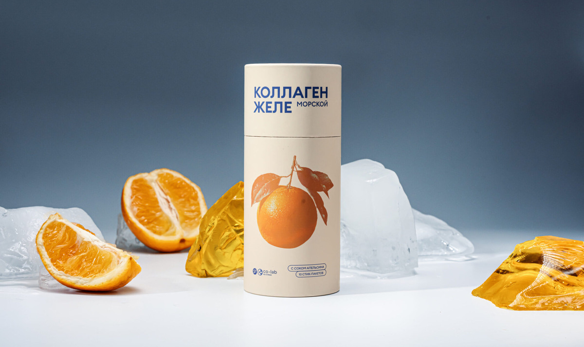 Нативный морской коллаген желе в стиках от Co-lab Нет Стрессу