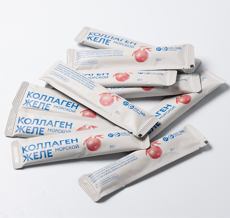 Нативный морской коллаген желе в стиках от Co-lab Нет Стрессу