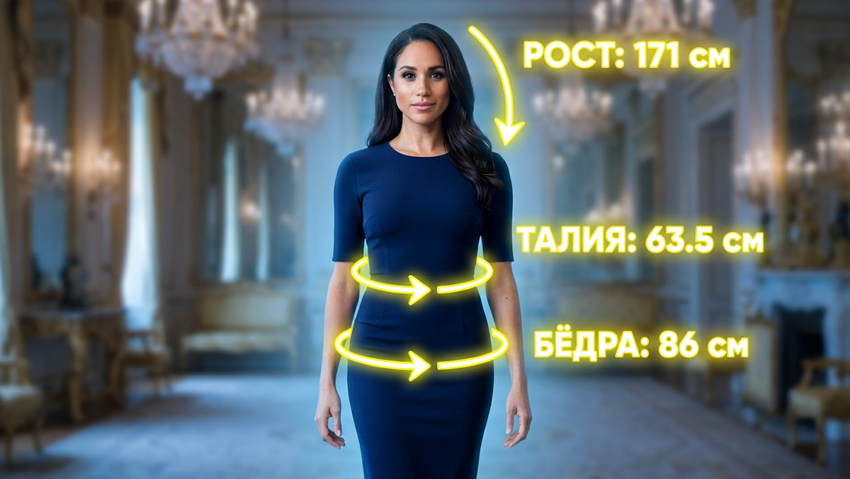 Меган Маркл. Её рост и вес