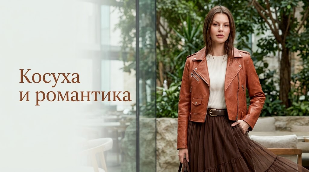    Косуха и романтический образ: стильное сочетание команда Miletti