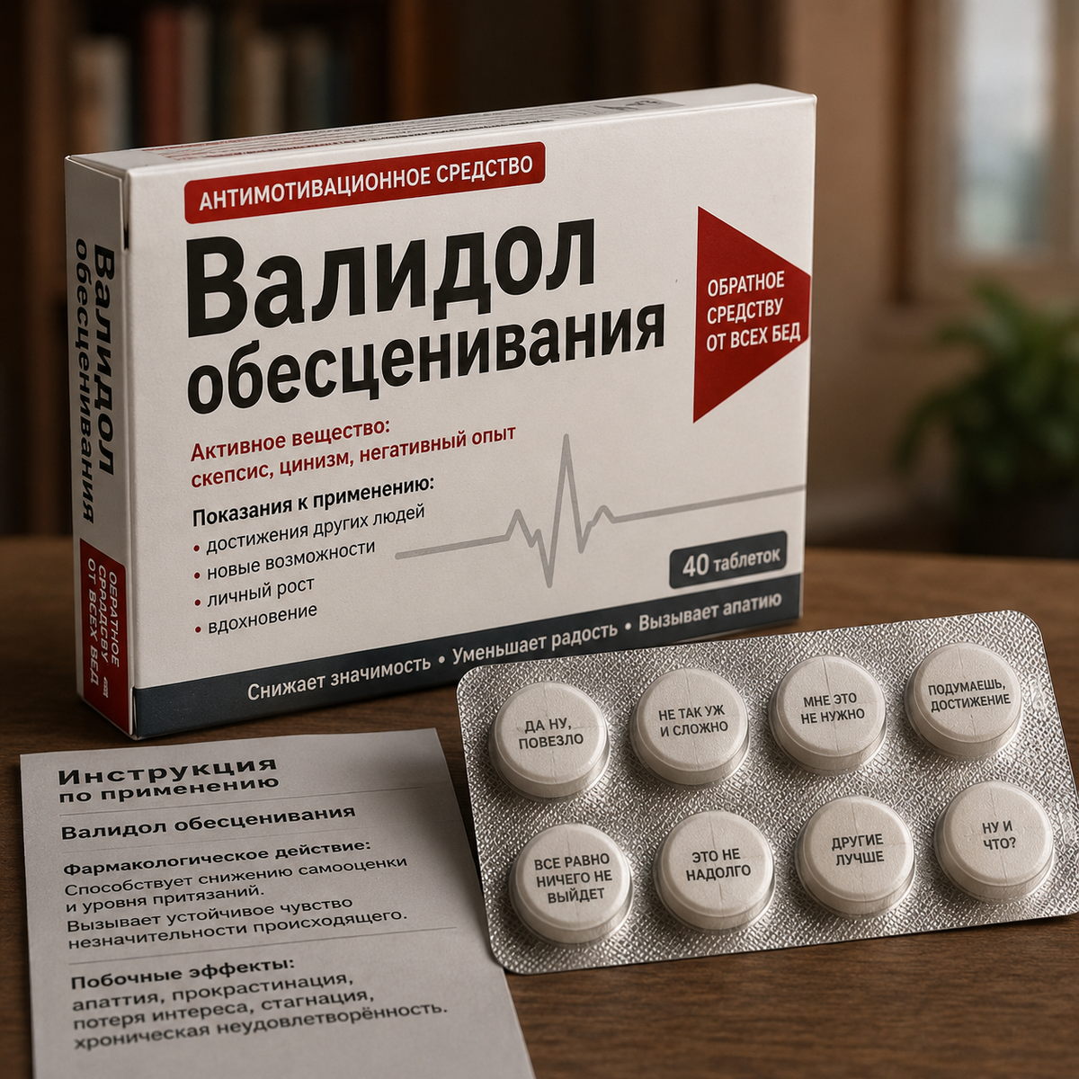 Не читайте побочные эффекты