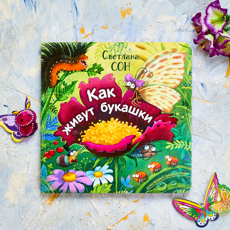 Светлана Сон "Как живут букашки". Серия "Картоночка"