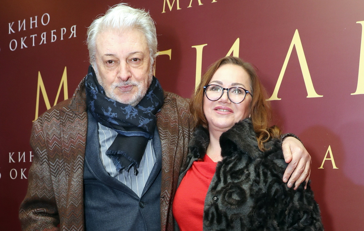    Вячеслав Добрынин и его супруга Ирина  Вячеслав Прокофьев/ТАСС