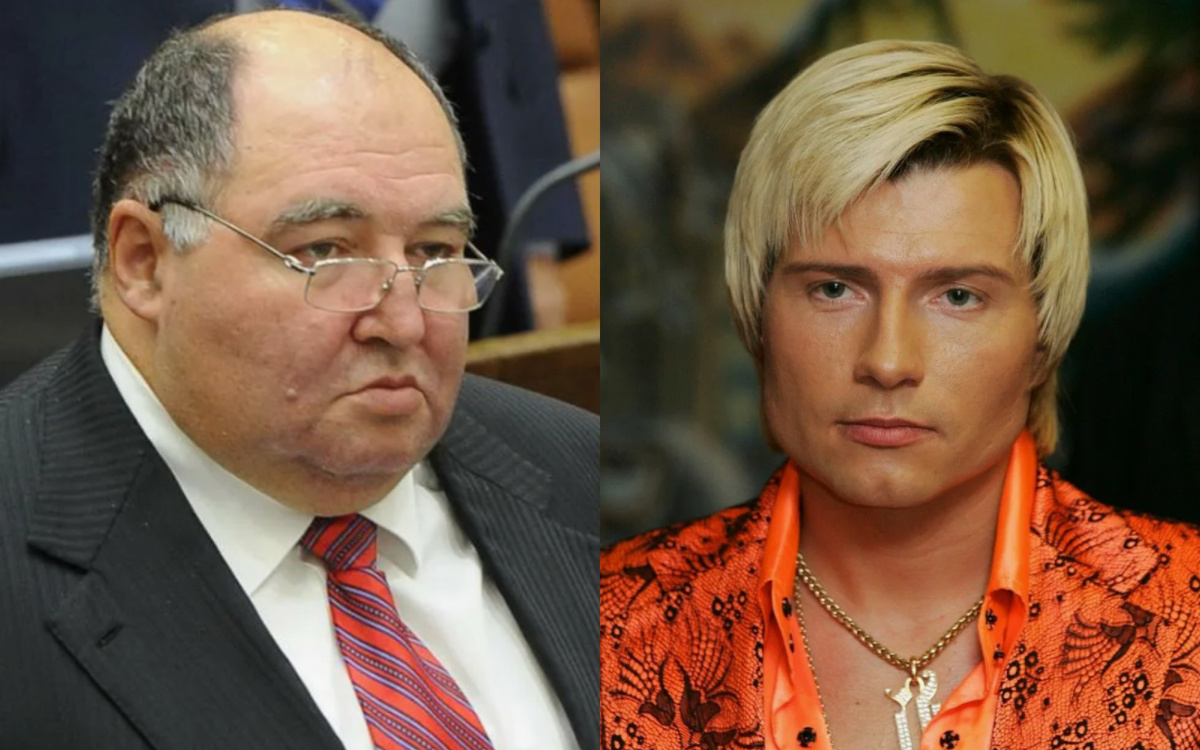 на фото Борис Шпигель и Николай Басков 