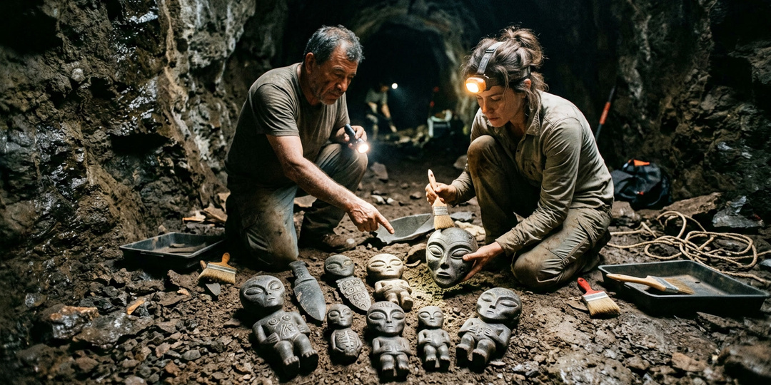 6000 лет до нашей эры: Найдены 13 инопланетных артефактов древнее пирамид