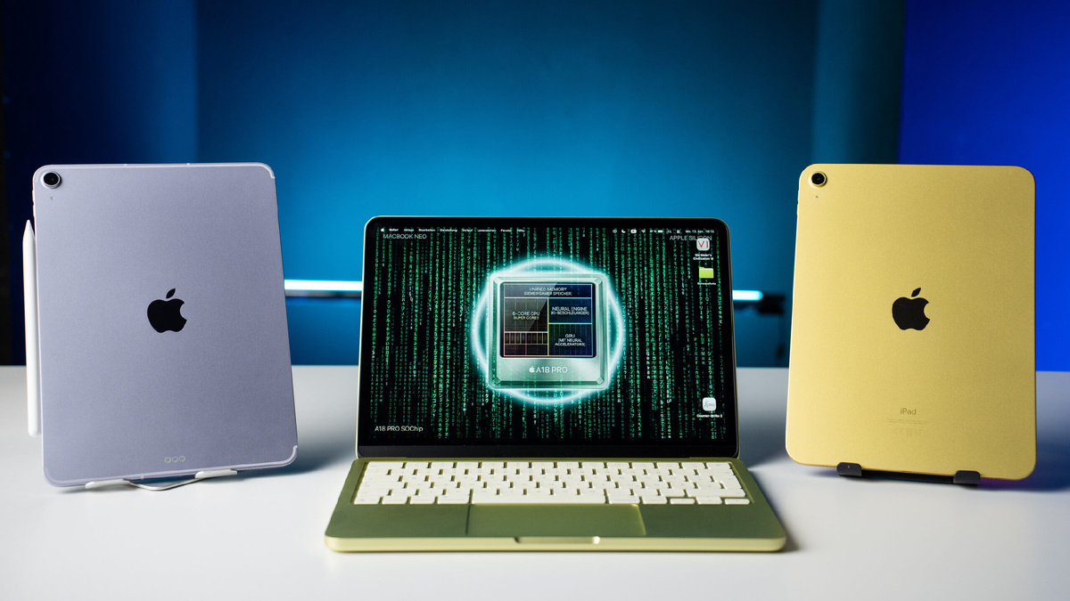 MacBook Neo и iPad Air